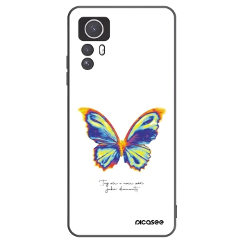 Picasee silikónový čierny obal pre Xiaomi Redmi Note 12S - Diamanty White