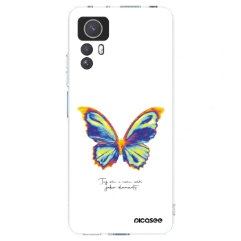 Picasee silikónový prehľadný obal pre Xiaomi Redmi Note 12S - Diamanty White