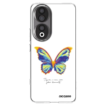 Picasee silikónový prehľadný obal pre Honor 90 5G - Diamanty White