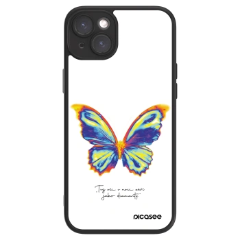 Picasee ULTIMATE CASE MagSafe pro Apple iPhone 15 Plus - Diamanty White