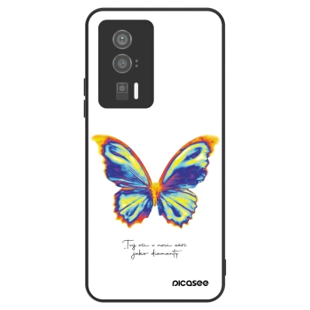 Obal pre Xiaomi Poco F5 Pro 5G - Diamanty White