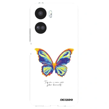 Picasee silikónový prehľadný obal pre Honor 90 Lite 5G - Diamanty White
