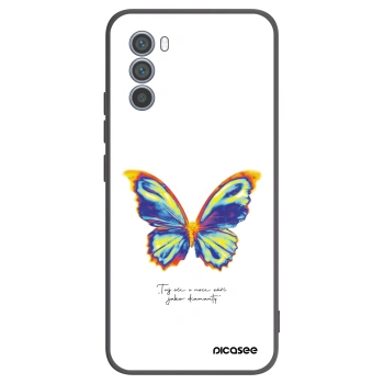 Obal pre Motorola Moto G62 - Diamanty White