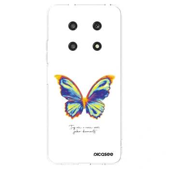 Picasee silikónový prehľadný obal pre Honor Magic4 Lite 5G - Diamanty White