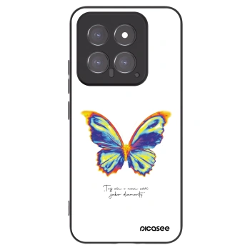Picasee silikónový čierny obal pre Xiaomi 14 - Diamanty White