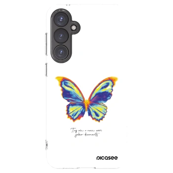 Picasee silikónový prehľadný obal pre Samsung Galaxy S23 FE S711B - Diamanty White