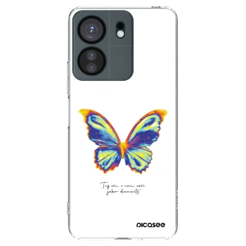 Picasee silikónový prehľadný obal pre Xiaomi Redmi 13C 4G - Diamanty White