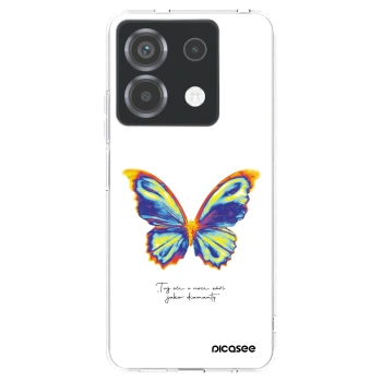 Picasee silikónový prehľadný obal pre Xiaomi Poco X6 - Diamanty White