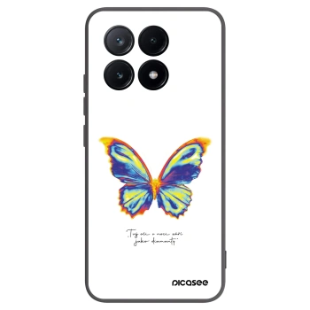 Picasee silikónový čierny obal pre Xiaomi Poco X6 Pro - Diamanty White