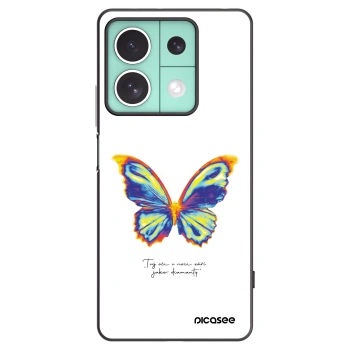 Picasee silikónový čierny obal pre Xiaomi Redmi Note 13 5G - Diamanty White