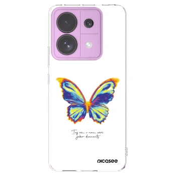 Picasee silikónový prehľadný obal pre Xiaomi Redmi Note 13 Pro 5G - Diamanty White