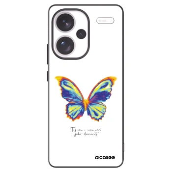 Picasee silikónový čierny obal pre Xiaomi Redmi Note 13 Pro+ 5G - Diamanty White