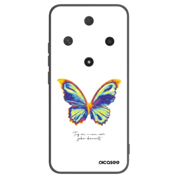 Picasee silikónový čierny obal pre Honor Magic6 Lite 5G - Diamanty White