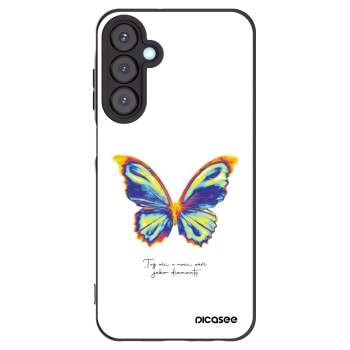 Picasee silikónový čierny obal pre Samsung Galaxy A25 A256B 5G - Diamanty White