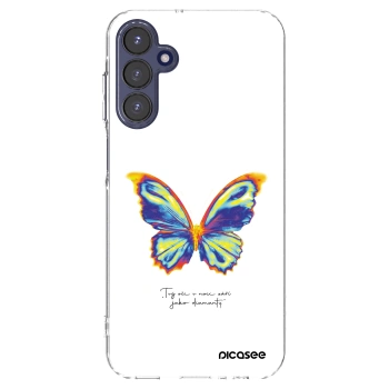 Picasee silikónový prehľadný obal pre Samsung Galaxy A15 A155F 4G - Diamanty White