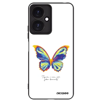 Picasee silikónový čierny obal pre Xiaomi Redmi 13C 5G - Diamanty White