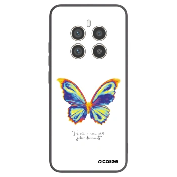 Picasee silikónový čierny obal pre Realme 12 Pro 5G - Diamanty White