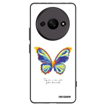 Picasee silikónový čierny obal pre Xiaomi Redmi A3 - Diamanty White