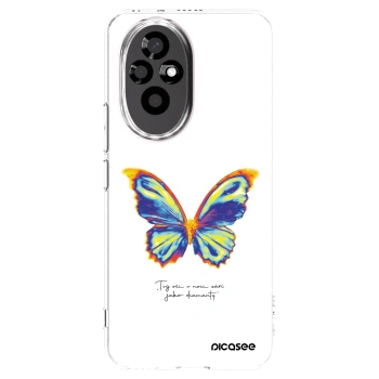 Picasee silikónový prehľadný obal pre Honor 200 Pro 5G - Diamanty White