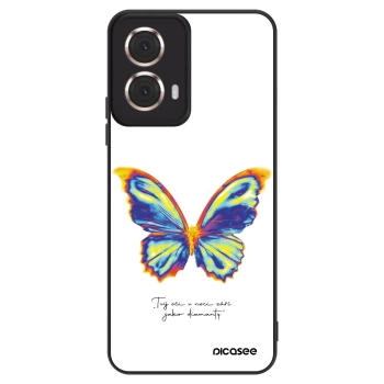 Obal pre Motorola Moto G85 - Diamanty White