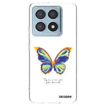 Picasee silikónový prehľadný obal pre Xiaomi 14T Pro - Diamanty White