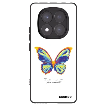 Picasee silikónový čierny obal pre Xiaomi Redmi Note 14 Pro+ 5G - Diamanty White