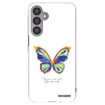 Picasee silikónový prehľadný obal pre Samsung Galaxy A16 5G - Diamanty White