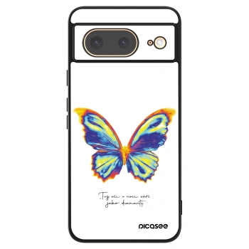 Obal pre Google Pixel 8 - Diamanty White