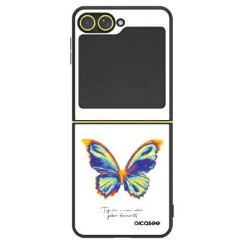 Obal pre Samsung Galaxy Z Flip6 5G - Diamanty White