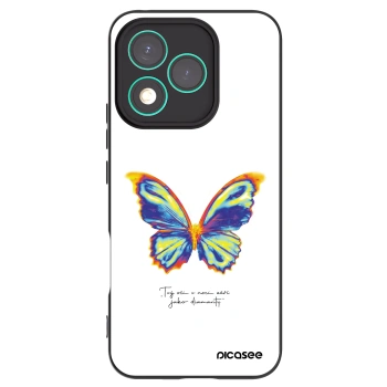 Picasee silikónový čierny obal pre Honor 400 Lite 5G - Diamanty White