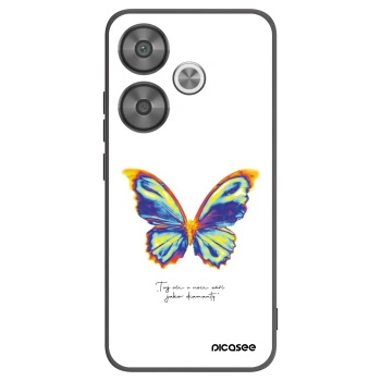 Picasee silikónový čierny obal pre Xiaomi Poco F6 - Diamanty White