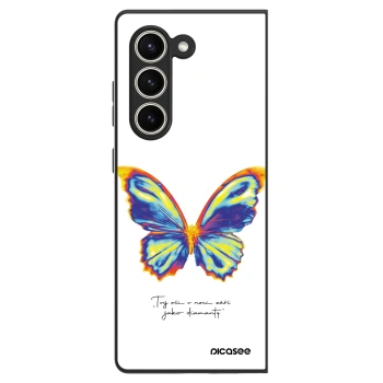 Obal pre Samsung Galaxy Z Fold5 5G - Diamanty White