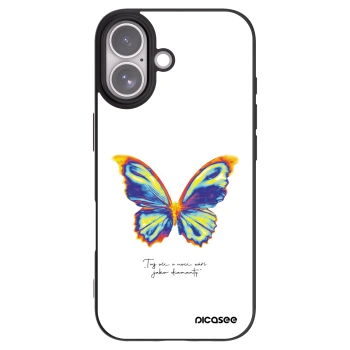 Picasee silikónový čierny obal pre Apple iPhone 17 - Diamanty White