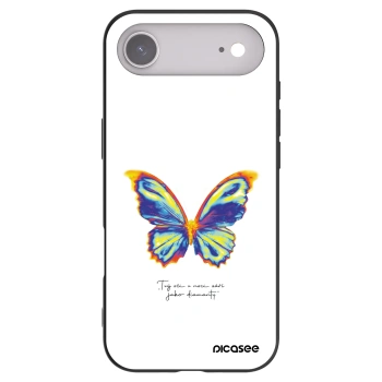 Picasee silikónový čierny obal pre Apple iPhone Air - Diamanty White