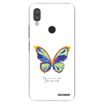 Picasee silikónový prehľadný obal pre Xiaomi Redmi 7 - Diamanty White