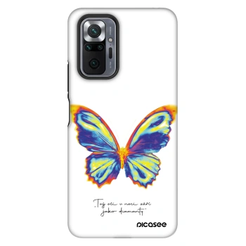 Obal pre Xiaomi Redmi Note 10 Pro - Diamanty White