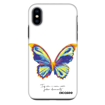 Obal pre Apple iPhone X/XS - Diamanty White