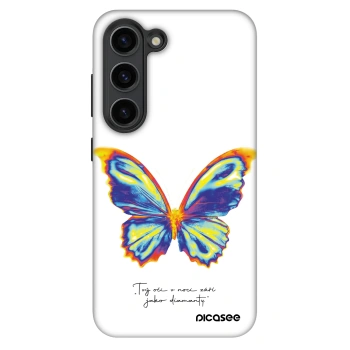 Picasee Fashion Case pre Samsung Galaxy S23+ 5G - Diamanty White
