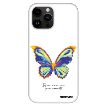 Obal pre Apple iPhone 13 Pro Max - Diamanty White