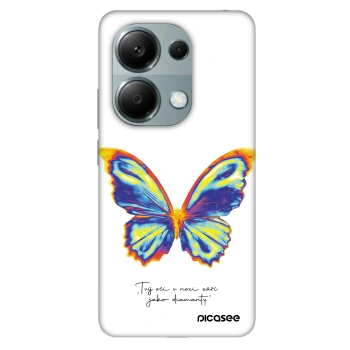 Obal pre Xiaomi Redmi Note 13 Pro 4G - Diamanty White