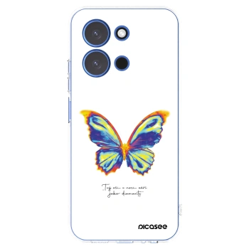 Picasee silikónový prehľadný obal pre Xiaomi Redmi 15C 4G - Diamanty White