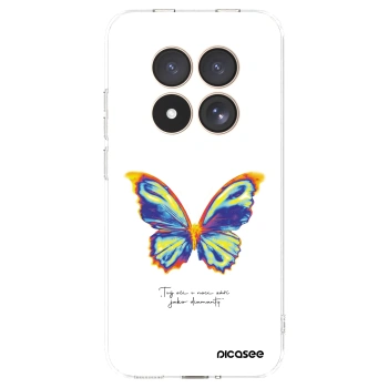 Picasee silikónový prehľadný obal pre Xiaomi Redmi Note 15 Pro 4G - Diamanty White