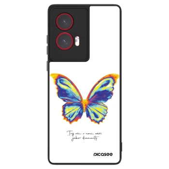Obal pre Motorola Edge 50 Fusion - Diamanty White