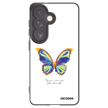 Picasee silikónový čierny obal pre Samsung Galaxy S26 - Diamanty White