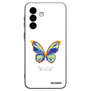 Picasee silikónový čierny obal pre Samsung Galaxy A57 5G - Diamanty White
