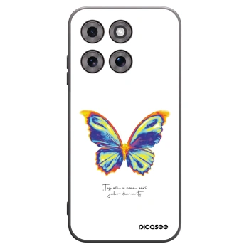 Picasee silikónový čierny obal pre Motorola Moto G77 - Diamanty White