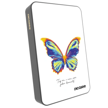Picasee Powerbanka s MagSafe 10 000 mAh Šedá - Diamanty White