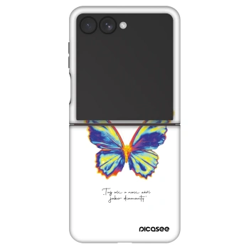 Obal pre Samsung Galaxy Z Flip7 5G - Diamanty White