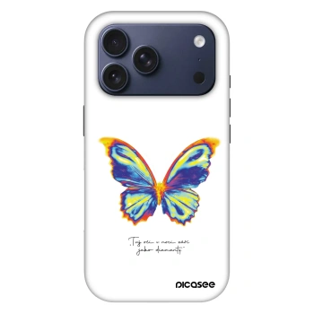 Picasee Fashion Case MagSafe pre Apple iPhone 18 Pro - Diamanty White