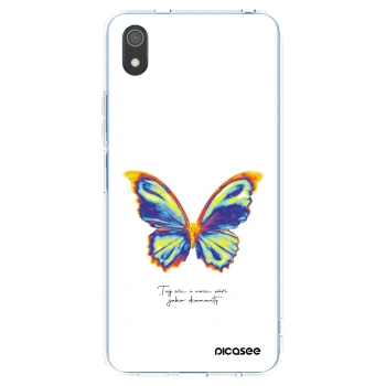 Picasee silikónový prehľadný obal pre Xiaomi Redmi 7A - Diamanty White